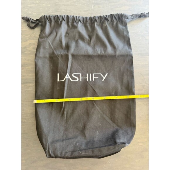 Handbags - Lashify Black Drawstring Makeup/Lash Bag
